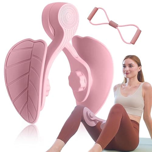 homimanor Thigh Master Thigh Exerciser, Hip & Inner Thigh Exercise Equipment, Pelvic Floor Muscle Trainer with Figure 8 Resistance Band for Arm Leg, Thigh Toner Kegel Exercise Products for Women - Image 1