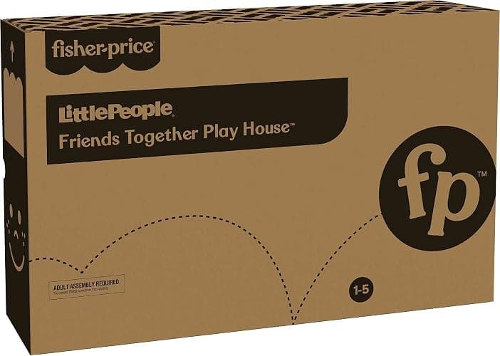 Fisher-Price Little People Friends Together Play House | Pretend Home Playset, Smart Stages with Learning Songs, Toddler Toy, Preschool Kids Ages 1+ Years thumbnail 3