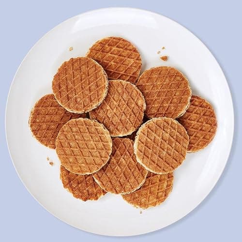 Rip Van Wafels Dutch Caramel Mini Stroopwafels, Low Carb Snacks, Non GMO Snack, Keto Friendly, Office Snacks, Low Calorie Snack, Low Sugar, 32 Pack thumbnail 5