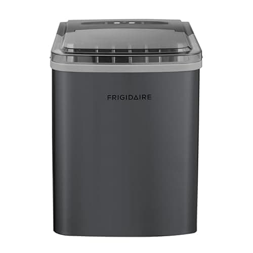 Frigidaire Counter top Portable, 26 lb per Day Nugget Ice Maker Machine (Black Stainless Steel) - Image 1