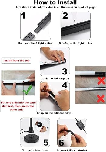 YTDRGB Corner Floor Lamp RGBW, LED Floor Lamp with APP, IF Remote Control, Music Sync, Timer and 16 Million DIY Colors, Smart Corner Light for Gaming Rooms Bedrooms thumbnail 9