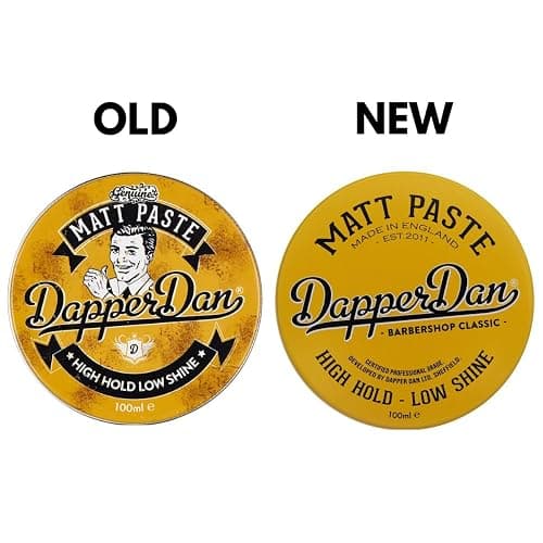 Dapper Dan Matt Paste, High Hold Low Shine Hair Paste for Men, Adds Texture with Flexible Hold for All Styles, Vintage Cologne Fragrance, 1 x 100ml thumbnail 3