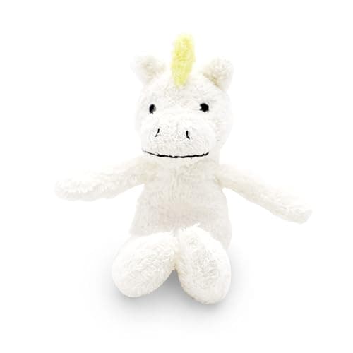 Thermal-Aid Zoo - Mini Microwavable Stuffed Animal - Plush Toy and Hot Cold Pack - Juno The Unicorn - 3.15 x 2.6 x 9.3 in - Image 1