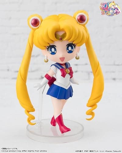 TAMASHII NATIONS - Sailor Moon - Sailor Moon -Crystal Star Compact Edition- Figuarts mini Action Figure thumbnail 4