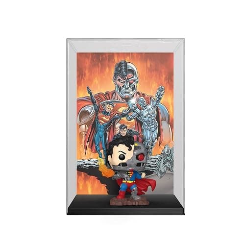 Funko Pop Comic Cover: DC - Cyborg Superman - DC Comics - Collectable Vinyl Figure - Gift Idea - Official Merchandise - Toys for Kids & Adults - Model Figure for Collectors thumbnail 3