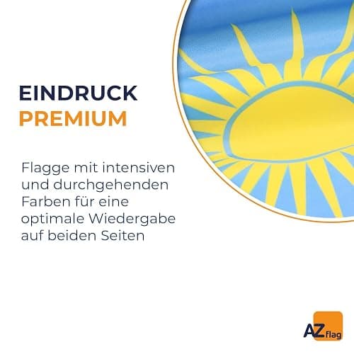 AZ FLAG - Flagge Ruanda - 150x90 cm - Republik Ruanda Fahne 90 x 150 Cm Feiner Polyester - Flaggen thumbnail 3