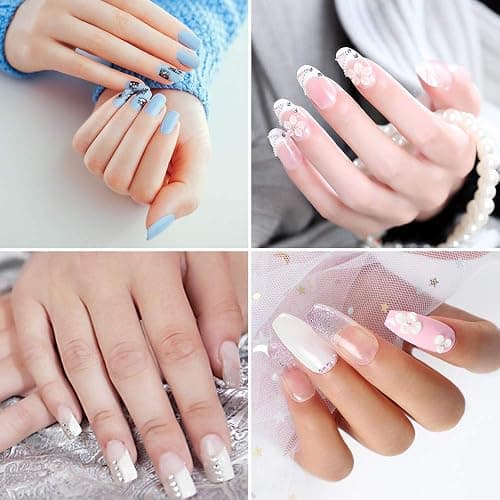 Yokilly Nail Forms for Acrylic Nails: 500PCS Poly Gel Nail Forms Guide | Gel Tips Guide for Salon Former Stickers with Numbers Marked for DIY Art thumbnail 3
