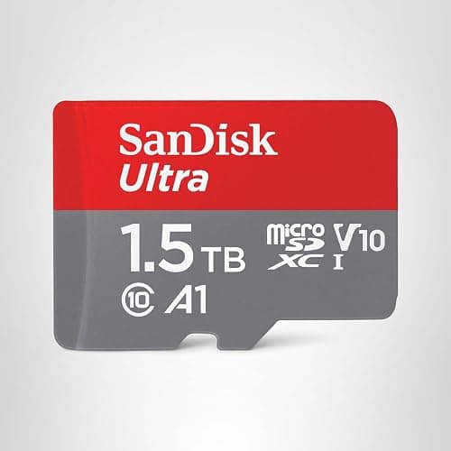 SanDisk 1.5TB Ultra microSDXC UHS-I Memory Card with Adapter - Up to 150MB/s, C10, U1, Full HD, A1, MicroSD Card - SDSQUAC-1T50-GN6MA [New Version] thumbnail 8