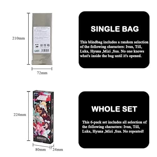 YJacuing Alien Stage Rabbit Series Blind Box Ticket Bookmark (Single Pack) | Official, Anime, ALNST, Merch, with Bonus Black PVC Disc thumbnail 3