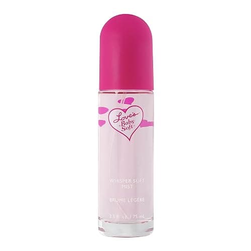 Love's Baby Soft Whisper Soft Mist, Perfume Spray 2.5 Fl Oz, Scent Category: Floral, Powder, TOP NOTES: Lemon Leaf, Orange - Image 1