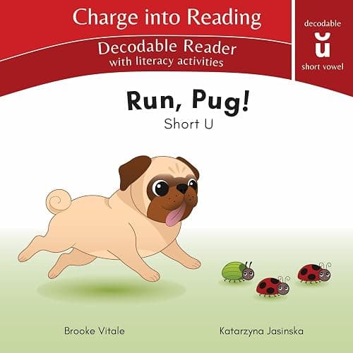 Charge into Reading Decodable Books (Stage 1): 5 Short Vowel Decodable Readers to Help Kindergarten and First Grade Beginning Readers Learn to Read (One Short Vowel Sound Per Book) thumbnail 28