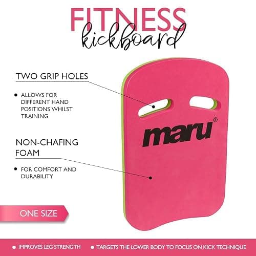 Maru Swimming Kickboard Swim Aid, Pool Float for Adults and Kids, Swim Sports Training Equipment, Improve Body Position and Balance in the Water thumbnail 3
