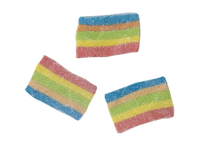Vidal Sour Mini Rainbow Belt Bites 2.2 lb thumbnail 2