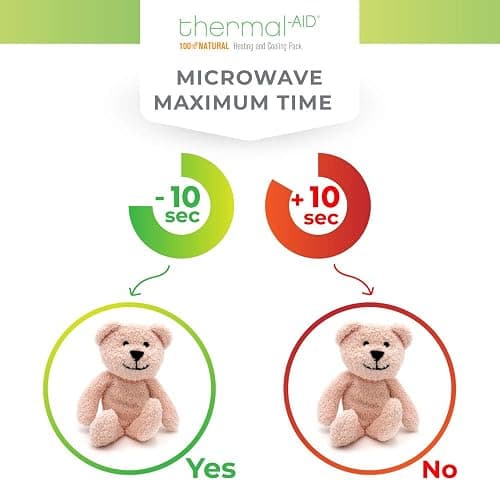 Thermal-Aid Zoo Mini — (Bella The Pink Bear) — Mold-Resistant, Washable Hot & Cold Pack for Kids — Heating and Cooling Pad with Natural Corn Filling — Reusable Plush Toy thumbnail 4