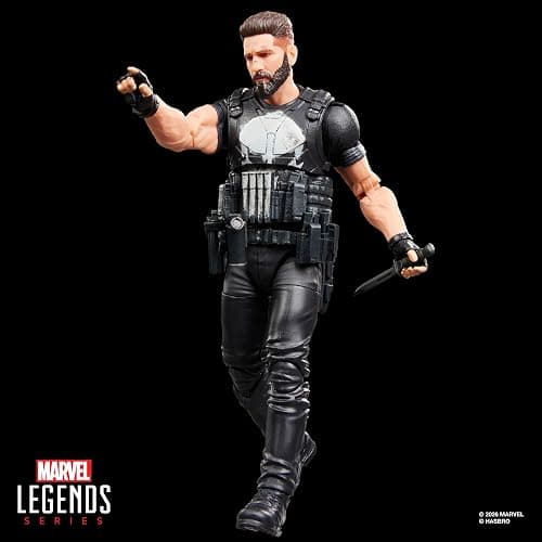 Marvel Legends Series Punisher, The Punisher Collectible 15-cm Action Figure Set thumbnail 2