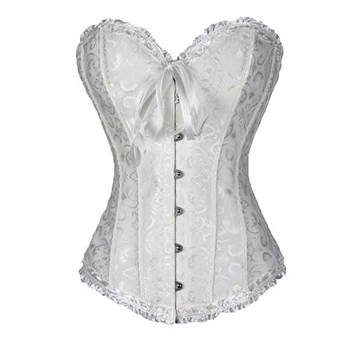 MoKid Ssdwer Women's Corset Sexy Lace Floral Waist Shaping Bustier Top For Wedding Dating Costume Party Photography - Image 1