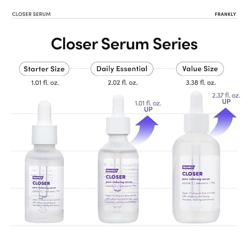 Pore Minimizer Serum | 9 Peptides, Vegan Collagen, Adenosine, PHA | Korean Pore Minimizer for Glass Skin, Anti-Aging, Hydration, Elasticity | 1.01 fl oz thumbnail 3