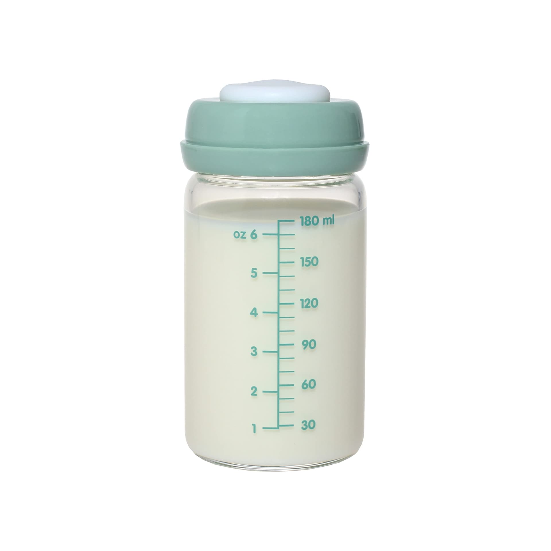 Premium Glass Breastmilk Storage Bottles, Pack of Four, 180ml, Dishwasher, Freezer, and Microwave Safe (Glass Breastmilk Storage Bottles, 4 x 180ml) thumbnail 8