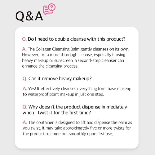 mixsoon Collagen Cleansing Balm - Soft Melting Lightweight Grinding Balm, Hydrating Makeup Remover 50ml / 1.69 fl.oz. Korean Glass Skin Care thumbnail 9