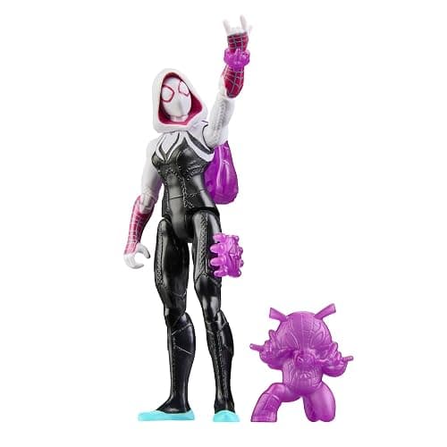 SPIDER-MAN Marvel ActionVerse Ghost-Spider Action Figure & Accessories, 4.5-Inch (11.4 CM) Super Hero Toys & Figures for Kids, Ages 4+ thumbnail 9