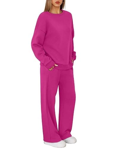 XIEERDUO Sweatsuits Women 2 Piece Outfit Matching Lounge Sets Fall Outfits 2025 Fashion Clothing Crewneck Track Suits thumbnail 3