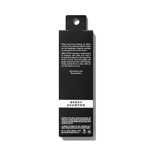 e.l.f. Makeup Brush Shampoo, Gentle Bristles Conditioner To Easily Remove Oils & Dirt From Makeup Brushes, 4.1 Fl Oz, Vegan & Cruelty-Free thumbnail 4