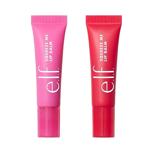 e.l.f. Squeeze Me More Lip Balm Duo, Moisturizing Balm For A Sheer Tint Of Color, Made With Hyaluronic Acid, Vegan & Cruelty-Free, Cherry & Bubblegum thumbnail 6