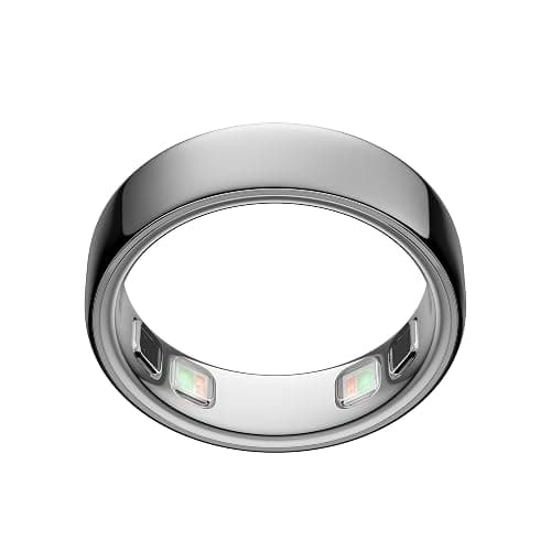 Oura Ring 5 Silver - Taille 8 - Déterminez Votre Taille Avant d'acheter - Image 1