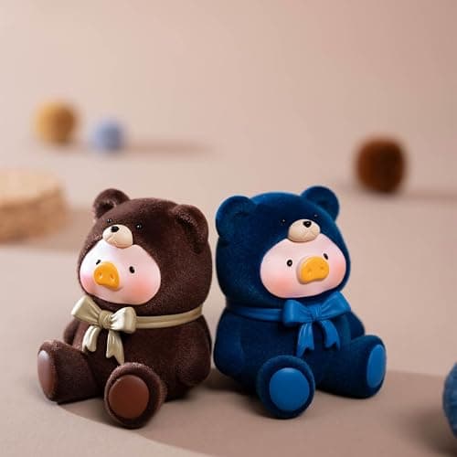 maidimiao Lulu The Piggy Bear Mini Bean Blind Box Figures 3bags(3figures) Collection Blind Bags Cute Birthday Gifts - 3 bags - Mini Bear thumbnail 3