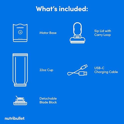 nutribullet Flex Portable Blender NBPB50200, Gunmetal Gray thumbnail 9