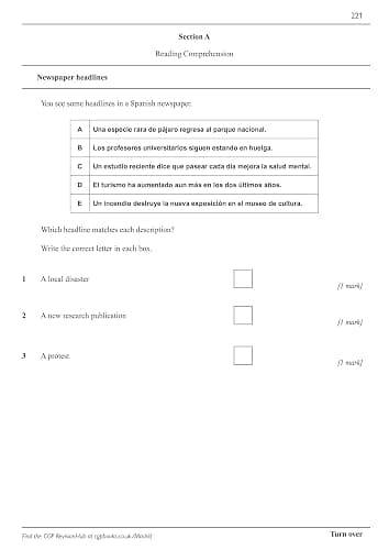 New GCSE Spanish AQA Complete Revision & Practice with CGP RevisionHub (for exams from 2026): Includes Audio & Online Tests (CGP AQA GCSE Spanish) thumbnail 27