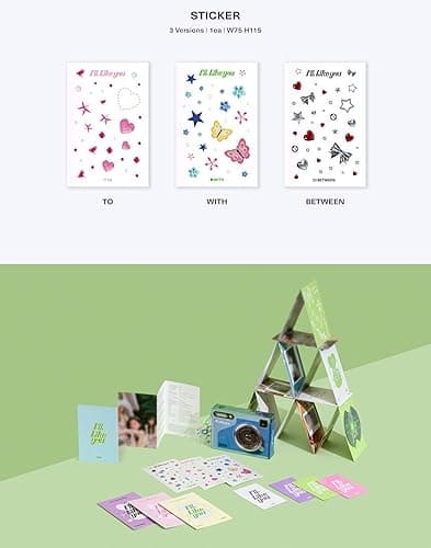 ILLIT 2nd Mini Album [I'LL LIKE YOU] GLLIT (Random Version) Photocards Keyring thumbnail 6