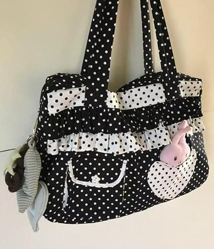 TYATVS Whimsy Twee Polka Dot Purse Gyaru Style Kawaii Harajuku Shoulder Bag Shoujo Girl J Fashion Alt Accessories thumbnail 4