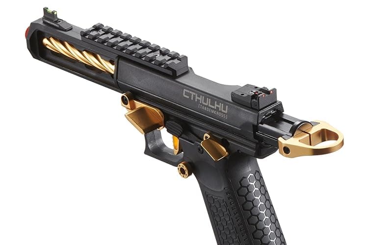 Lancer Tactical Full Auto/Semi Gas Blowback Airsoft Pistol w/Extra Magazine (‎Tandemkross Cthulhu) thumbnail 6