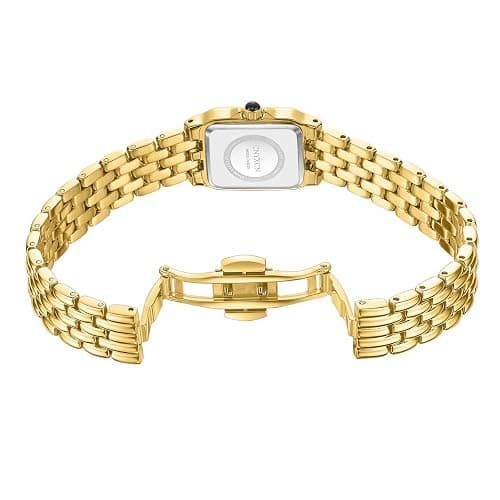 CNYXCN Gold Watches for Women with Rectangular Case,Roman Dial,Vintage Bracelet,Water Resistant thumbnail 3