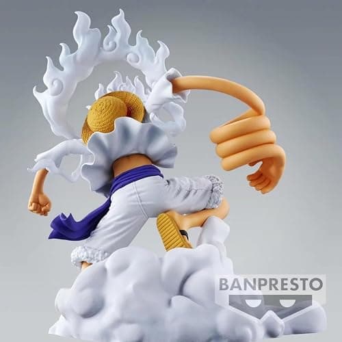 Banpresto One Piece FigLife! Monkey D. Luffy Gear 5 Volume 1 One Piece Daughter! Vol.1 Luffy Gear 5, Figure 12 cm thumbnail 2