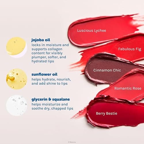 The Crème Shop Miffy Lip Stain, Glossy Finish, Long Wear, Formulated with Jojoba Oil, Sunflower Oil to hydrate, soothe, and moisturize lips, Korean formula - Available in 5 Shades (Berry Bestie) thumbnail 3