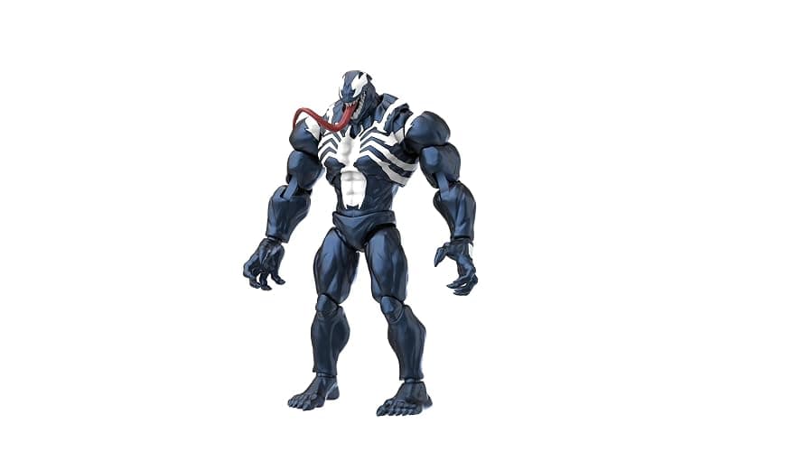 BLOKEES Champion Class - Marvel Rivals - Venom - 185 Pieces Model Kit - 6 Inch - 90 Points of Articulation - Assembly Required - No Tools - No Cutting - No Glue - No Paint - Age 14+ thumbnail 8