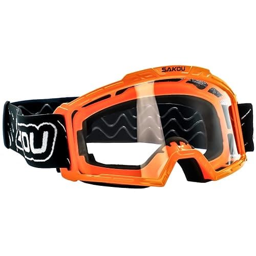 SAKOU Anti Fog Kids Youth Motorcycle Motocross Dirt Bike ATV Goggles for Boys Girls aged 3-12 thumbnail 6