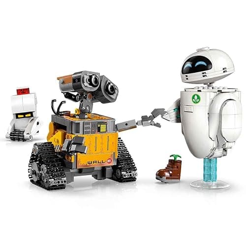 LEGO | Disney Pixar Wall-E y Eve - Kit de Maquetas para Adultos - Robots de Ladrillos con Figuras de M-O y HAL - Decoración para el Hogar - Regalo Coleccionable para Fans de la Película 43279 thumbnail 6