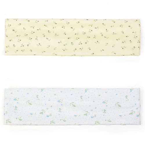 TERSE Fashion Women's Headbands for Short Hair Non Slip Elastic Floral Hairbands, Soft Fabric 2 Inches Thick Stripe Head Bands for Girls, Valentine's Day Heart Headbands thumbnail 5