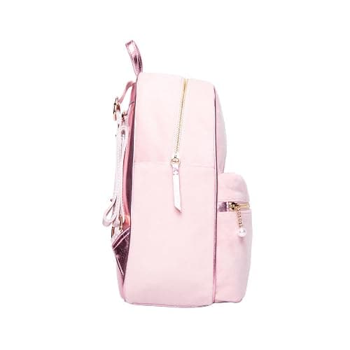 Juicy Couture Women's String of Pearls Backpack, Pink Diamond/Pink, One Size thumbnail 4