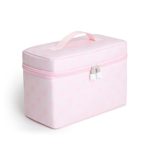 Tonies All-in-One Travel Bag - Sturdy Hard Case for Toniebox 2, Tonieplay Controller, Headphones, and 4 Figurines - Cloud Pink - Image 1