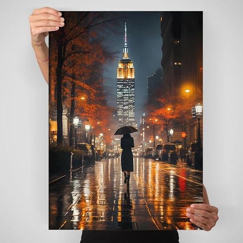 ZNOR Personalised Posters Add Your Own Custom Photo/Logo/Text Banner for Business Ads, Custom Wall Art Vinyl Prints for Home and Office Decor Create Your Own Design thumbnail 3