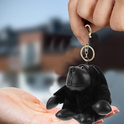 PRETYZOOM Plush Gorilla Keychain Pendant Stuffed Animal Hanging Charm Cartoon Plush Hanging Decor thumbnail 6