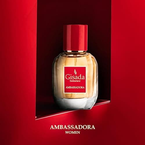 Gisada - Ambassadora | 100ml | Eau de Parfum | Parfüm für Frauen | orientalisch, süß, blumig und sehr lebendiger Frauenduft | Damenparfum |Fruchtig süß & wohlig warm für Sie thumbnail 3