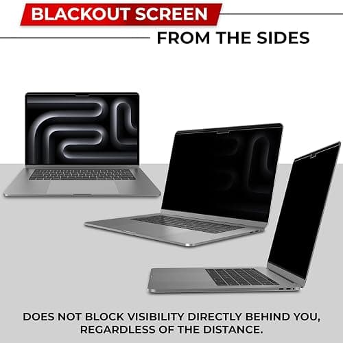 SightPro Magnetic Privacy Screen for MacBook Pro 14 Inch (2021-2025, M1-M5, Pro, Max) Patented Removable Laptop Privacy Filter Shield and Protector thumbnail 4