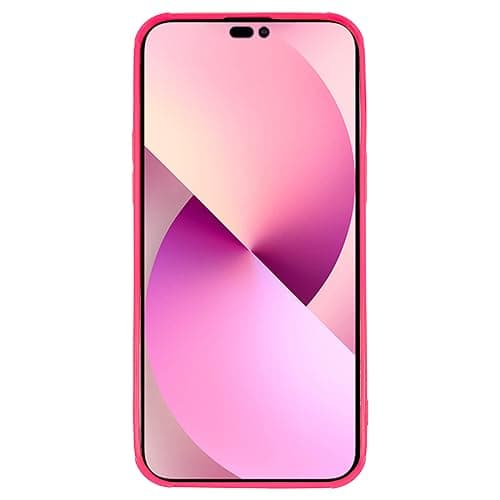 DMaos for iPhone 16 Plus Case for Women, 3D Pop Bubble Heart Gel Cover, Cute Girly for iPhone16 Plus 6.7 inch - Hot Pink thumbnail 3
