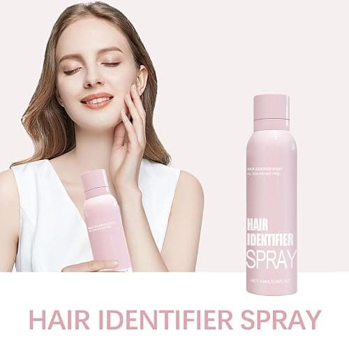 Hair Identifier Spray For Face Shaving, Hair Identifying Spray, Face Hair Identifier Spray, Moisturizing And Skin Care Dermaplaner Set Spray, suitable for all skin types(1 Spray + 4 Razors) thumbnail 2