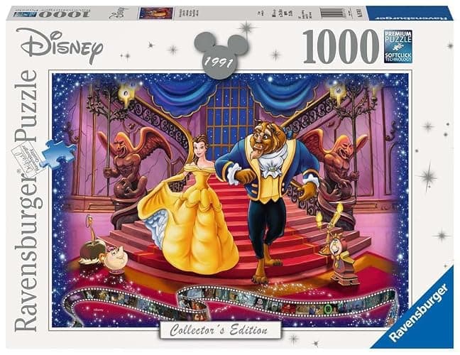 Ravensburger Disney Beauty and The Beast 1000 Piece Jigsaw Puzzle for Adults - 19746 - Every Piece is Unique, Softclick Technology Means Pieces Fit Together Perfectly - Image 1